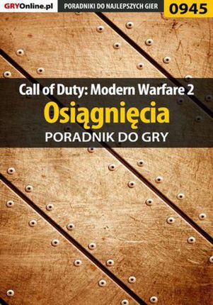 Call of Duty: Modern Warfare 2 - osiągnięcia - poradnik do gry (PDF)
