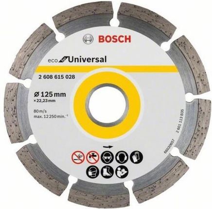Bosch Universal Diamentowa Tarcza Tnąca 125 x 22,23 mm 2608615028