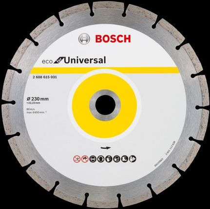Bosch Universal Diamentowa Tarcza Tnąca 230 x 22,23 mm 2608615031
