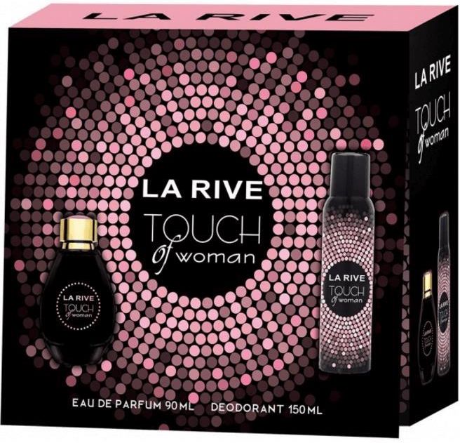 La Rive Woman Touch Of Woman Woda Perfumowana 90ml Dezodorant 150ml