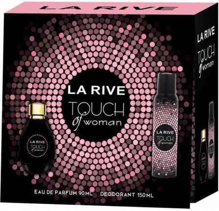 La Rive Woman Touch Of Woman Woda Perfumowana 90ml + Dezodorant 150ml