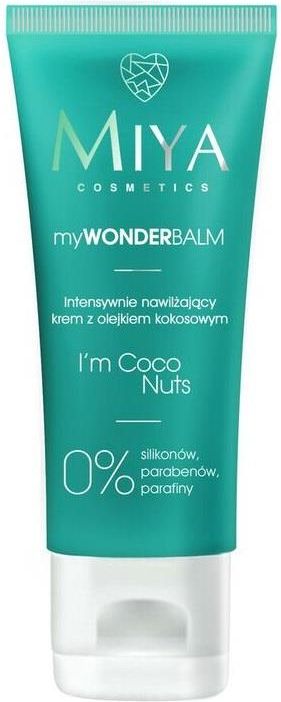 Krem Do Twarzy Miya Mywonderbalm Coco Nuts Krem Intensywnie Nawilżający Z Olejkiem Kokosowym 