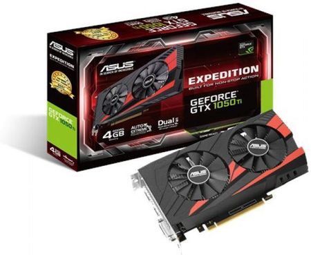 ASUS GeForce GTX 1050 TI 4GB (EXGTX1050TI4G) - Karta