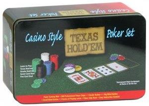 G3 Zestaw Pokerowy Texas Hold'em Puszce 200