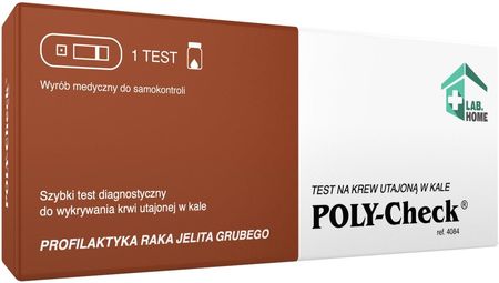 Labhome Poly-Check Test Na Krew Utajoną W Kale