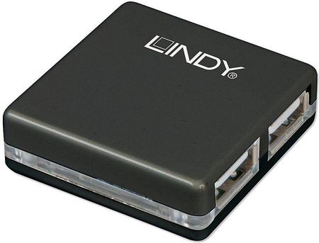 Hub USB LINDY 43336 Negro
