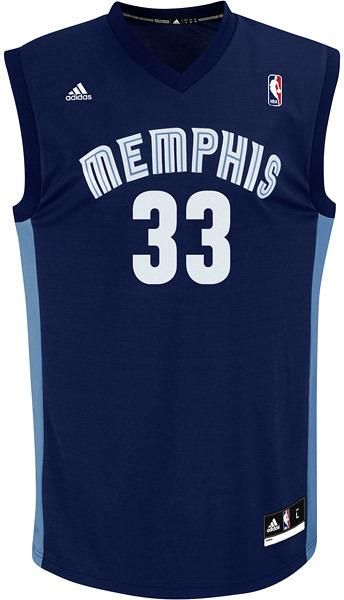  adidas Marc Gasol Memphis Grizzlies NBA White