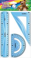 Zdjęcie Zestaw geometryczny 3 elementy 20cm Bambino Niebieski - Przecław