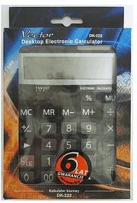 Kalkulatory na biurko Vector dk222