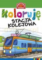 Zdjęcie Koloruję. Stacja kolejowa [KSIĄŻKA] - Grodzisk Mazowiecki