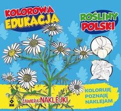 Zdjęcie Kolorwanka. Rośliny Polski naklejka [KSIĄŻKA] - Bartoszyce