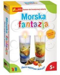 Kreatywne zabawy Morska fantazja: Świeczki żelowe