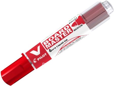 Marker V-board master medium czerwony (10szt)PILOT