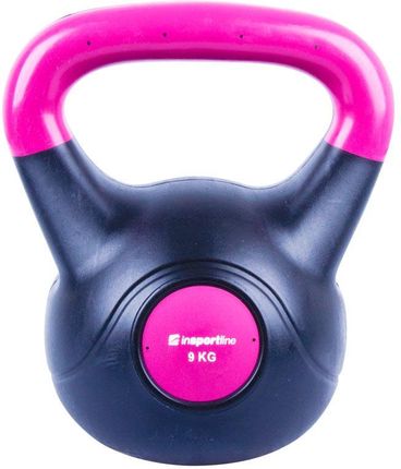 Insportline Bitumiczna Kettlebell Ciemny 9 Kg (10758)