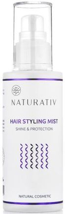 Naturativ Hair Styling Mist Shine&Protection mgiełka do układania włosów 125ml