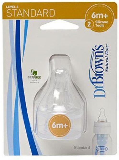Dr Brown'S Smoczek Do Butelki Standardowej Rozm 3 332 Ceny Dr Browns Smoczek Standard Poziom Y Ceny i opinie Ceneo.pl