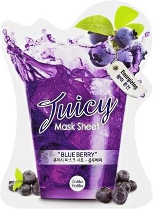 Holika Holika Blueberry Juicy Mask -Borówkowa maska w płachcie