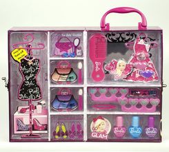 Markwins Barbie Dreamhouse Beauty Case zestaw do makijażu - zdjęcie 1