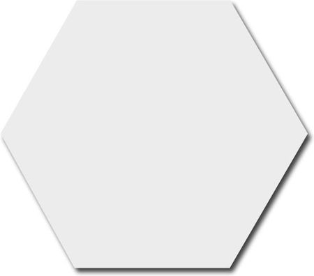 Equipe Chevron Wall Hexagon White Matt 12,4x10,7