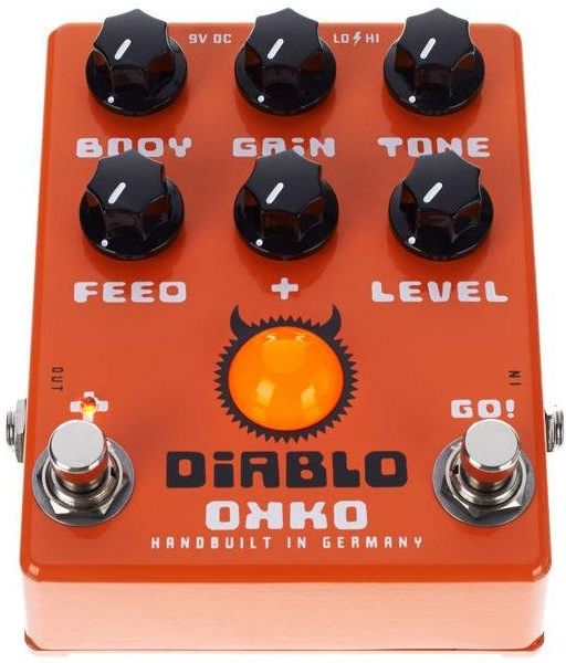 ギター Okko Diablo Gain+ ☆ペダル検証 第1段 OKKO Diablo GAIN＋編 : ジナパパ一家の何
