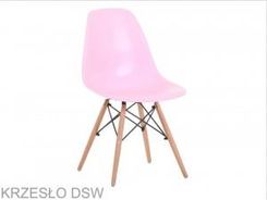 Canei Krzesło Dsw Design Dining Chair Różowe - zdjęcie 1