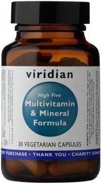 Viridian High Five Multivitamin & Mineral Formula 30 kaps. 