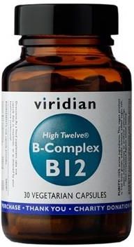 Viridian High Twelve B Complex B12 30 kaps. 