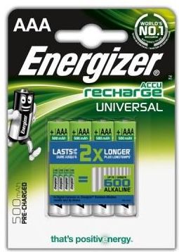 Energizer AAA Universal 4 szt. (E300461200)