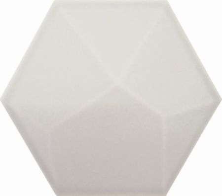 Decus Hexagono Piramidal Perla Mate 15X17