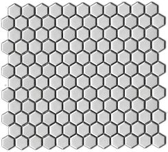 Zdjęcie Dunin Mini Hexagon White Płytak 26X30 - Olecko
