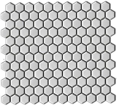 Dunin Mini Hexagon White Płytak 26X30