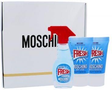 Moschino Fresh Couture Woda Toaletowa 5ml + Balsam do Ciała 25ml + Żel Pod Prysznic 25ml