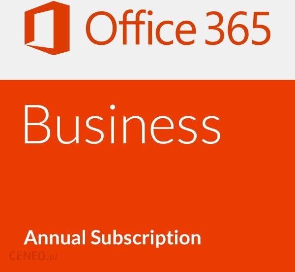 Microsoft Office 365 Apps for business 5PC na 12 miesięcy 