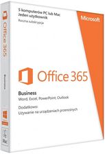 Microsoft Office 365 Apps for business 5PC na 12 miesięcy  - Microsoft Office