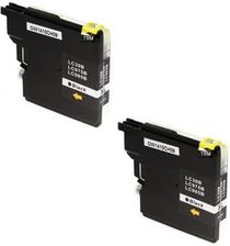 DrTusz Zamiennik dla LC-985 BK do Brother LC985BKBP2 Czarne (DTAB985BKD 7229)
