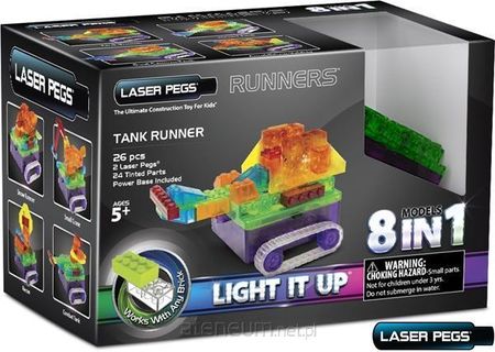 Laser Pegs laser pegs 8 w 1 Tank runner