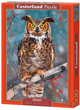 Castorland Great Horned Owl 500