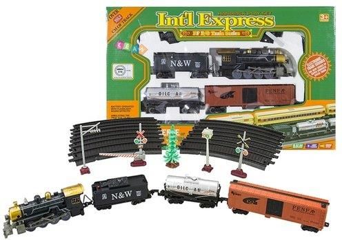 Lean Toys Kolejka na baterie fenfa intl express 4 wagony - Ceny i ...