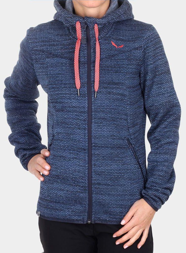 Salewa Fanes PL Full-Zip Hoody Lady dark denim Ceny i opinie
