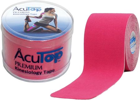 AcuTop AcuTop premium kinesiology tape kinesio różowy + PUDEŁKO wielorazowe + instrukcja atp pink