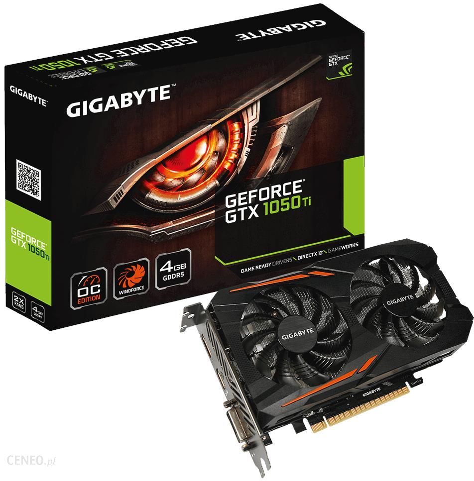 Gigabyte GeForce GTX 1050 Ti OC 4GB 