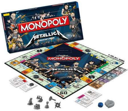Winning Moves Monopoly Metallica (wersja angielska)