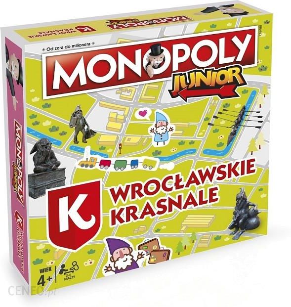 Winning Moves Monopoly Junior Wroclawskie Krasnale 28790 Gra Dla Dziecka Ceny I Opinie Ceneo Pl