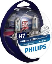 Żarowka samochodowa Philips RacingVision H7 12V 55W 2szt. (12972RV) - zdjęcie 1