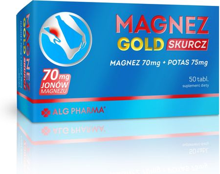 Alg Magnez Gold Skurcz 50 tabl.