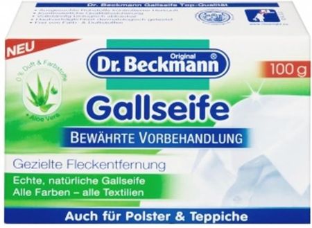 Dr Beckmann 100G Gallseife Mydełko Do Odplamiania Niemieckie 4008455011813