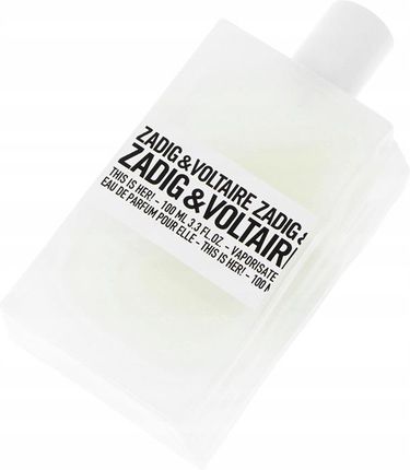 【ほぼ未使用】ザディグエヴォルテール THIS IS HER 限定版 100ml ほぼ未使用】ザディグエヴォルテール THIS IS HER 限定版 100ml