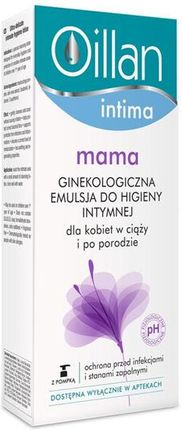 Oillan Intima Mama ginekologiczna emulsja do higieny intymnej 200 ml 