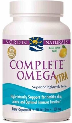 Kapsułki Nordic Naturals Complete Omega Xtra 1360mg smak cytrynowy 60 szt.