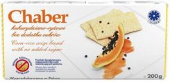 Zdjęcie Chaber Pieczywo Chrupkie Kukurydziano-Ryżowe Bez Dodatku Cukru 200G - Maków Podhalański